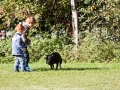 Für kleine Kinder stehe ich sogar mal auf