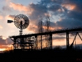 Windrad im Landschaftspark Duisburg