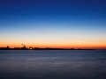 Blaue Stunde im Greifswalder Bodden